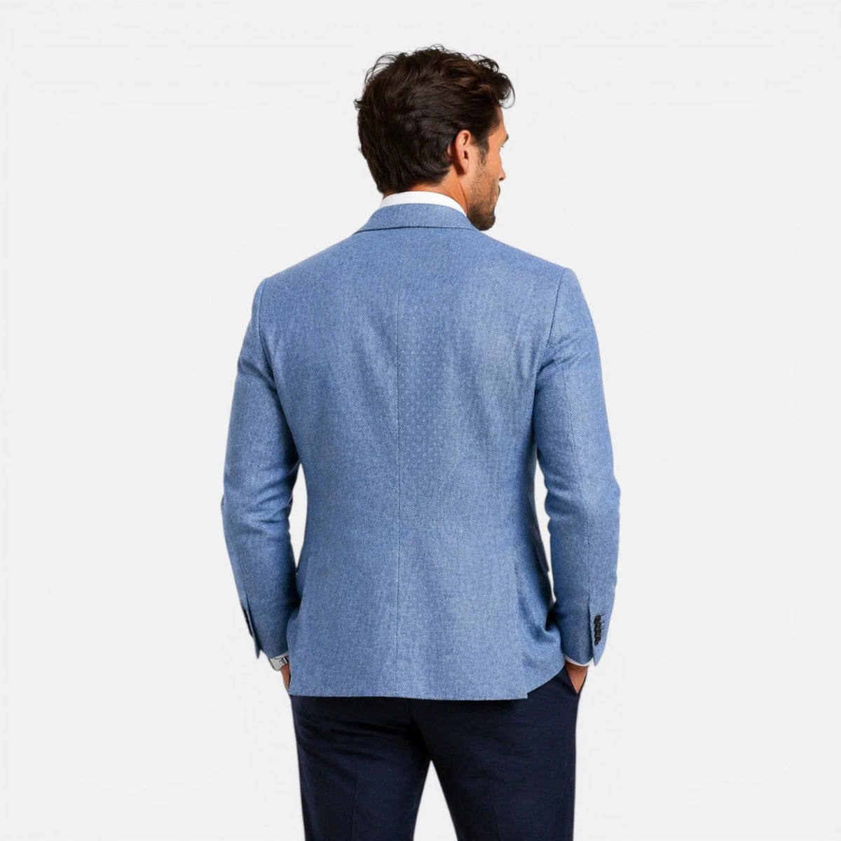 Men's Linen Blazer Jacket | Slim Fit Lightweight Casual Blazer 3