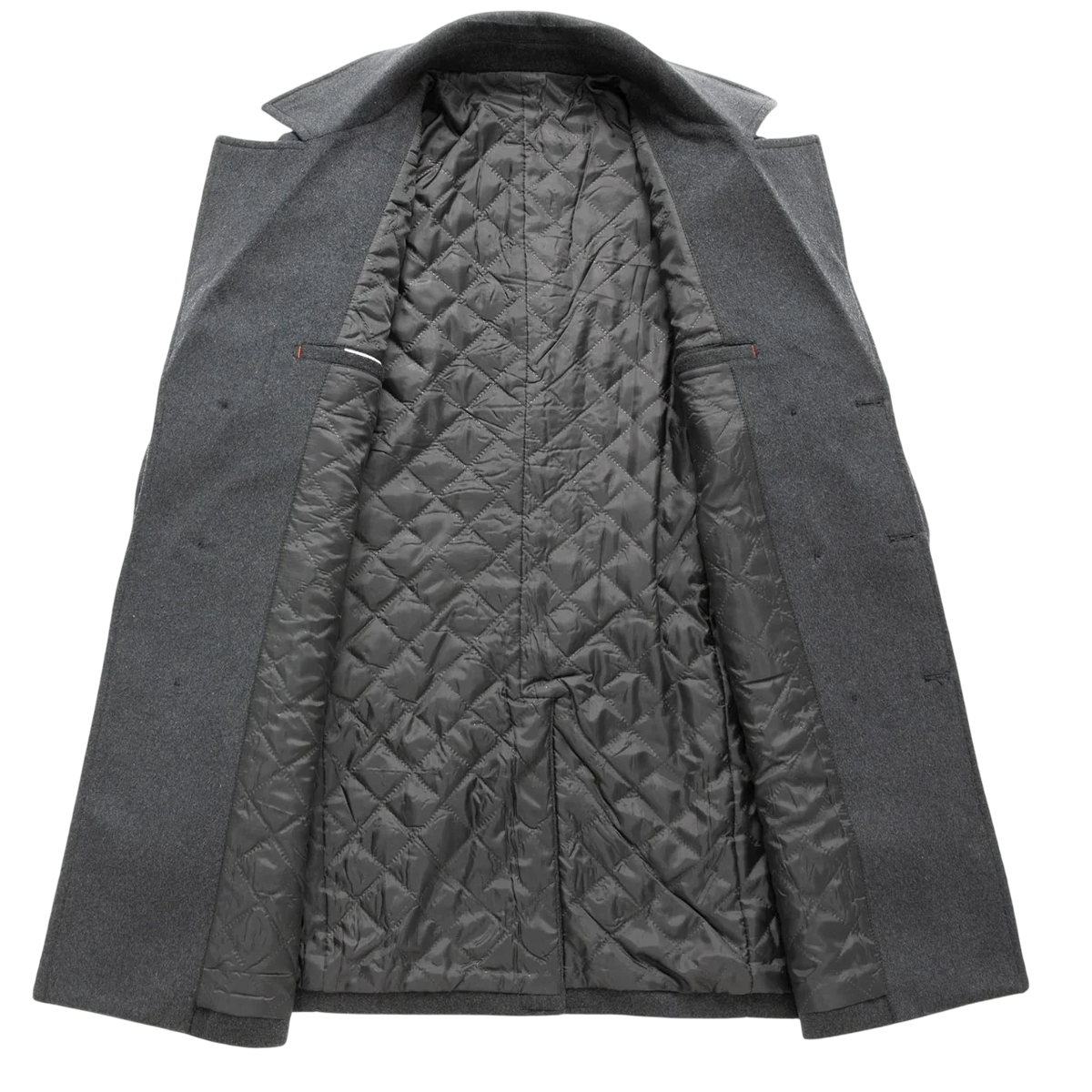 Men's Overcoat | Double-Breasted Tweed Coat for Smart Casual Wear 2