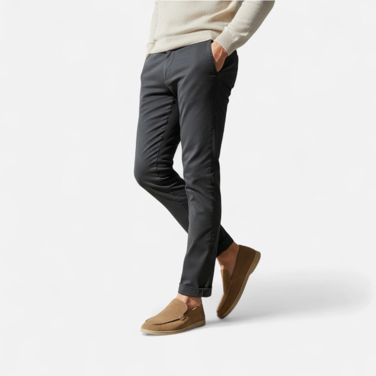 Men's Suede Loafers | Classic Slip-On Old Money Style 2