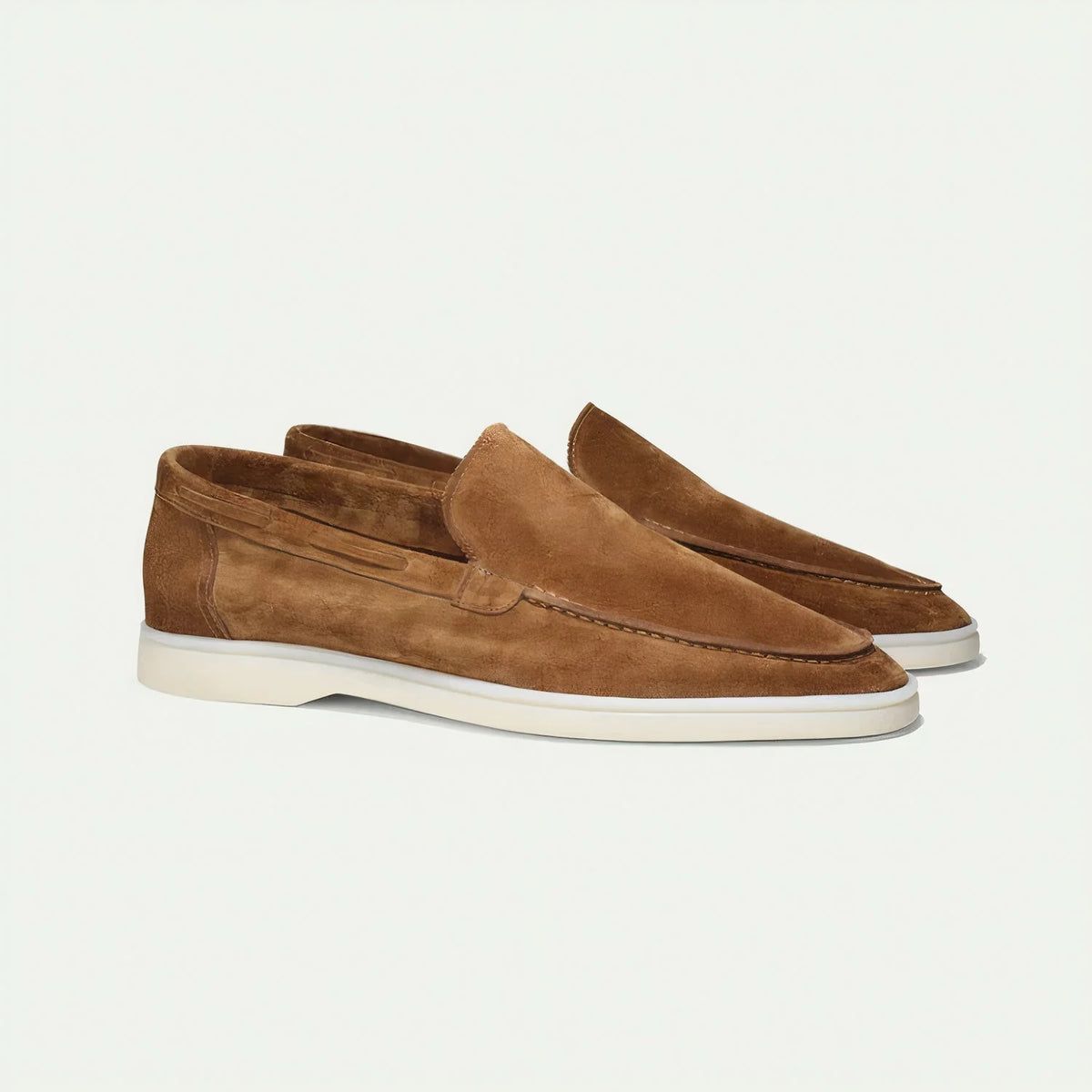 Men's Suede Loafers | Comfortable Classic Slip-On Footwear 9