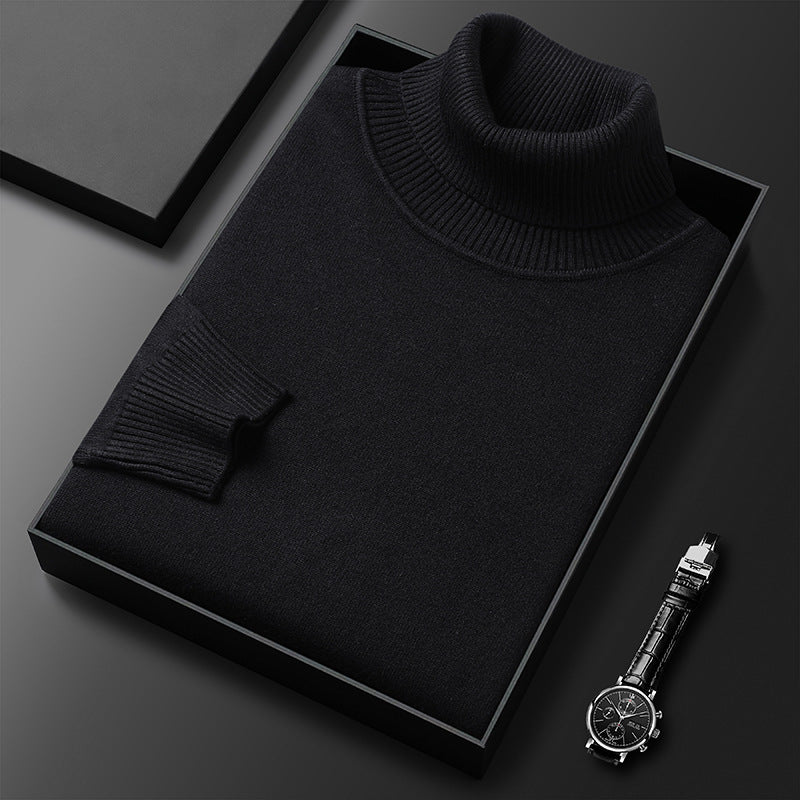 Men's Turtleneck Sweater | Soft Cashmere Blend Knit 2