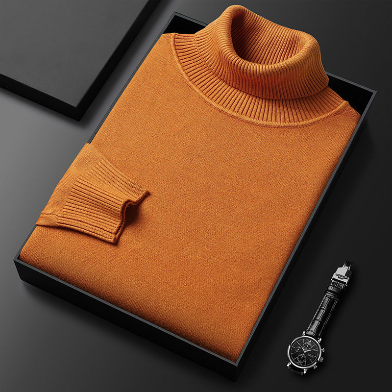 Men's Turtleneck Sweater | Soft Cashmere Blend Knit 7