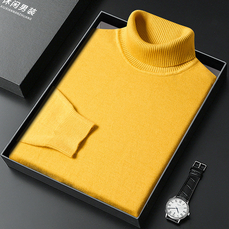 Men's Turtleneck Sweater | Soft Cashmere Blend Knit 8