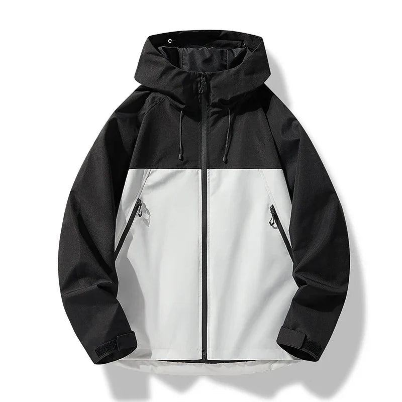 Men's Waterproof Jacket | Lightweight Hooded Rain Shell for Outdoors 1
