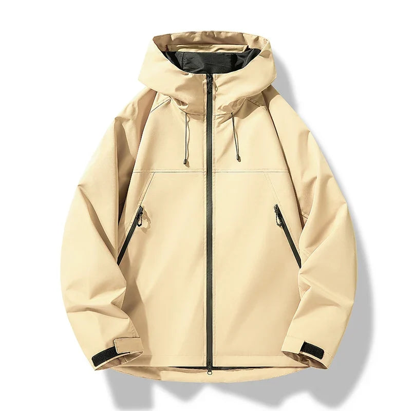Men's Waterproof Jacket | Lightweight Hooded Rain Shell for Outdoors 3
