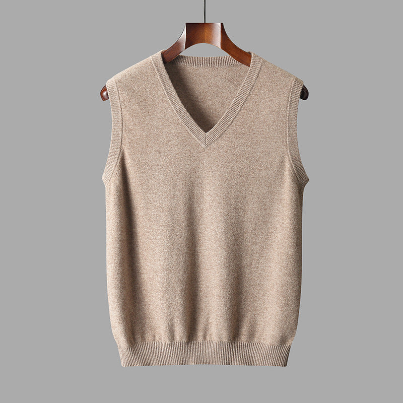 Men's Wool Cardigan | Comfortable V-Neck Knitwear for Layering 0