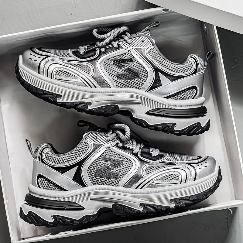 Unisex Casual Lace-Up Sneakers | Lightweight Outdoor Walking Shoes 3